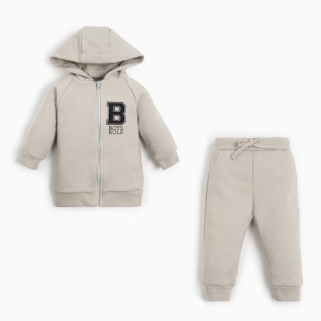 Costume: sweatshirt and pants crumb I am Street Style, height 74-80 cm, beige