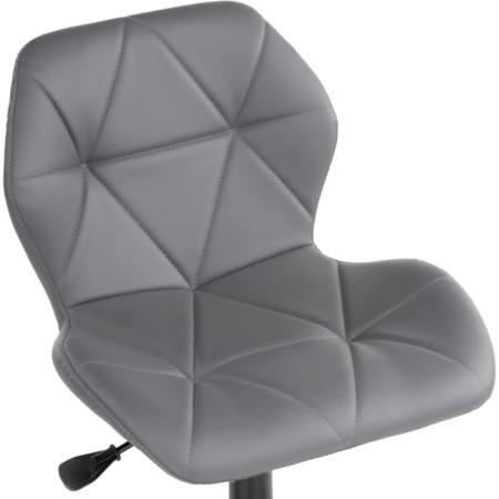 Computer chair Wald Metal/Eco -leather, black/gray 47x54x70 cm-6