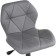 Computer chair Wald Metal/Eco -leather, black/gray 47x54x70 cm