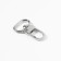 Metal carbine, 41 × 25 mm, 5 pcs, silver color