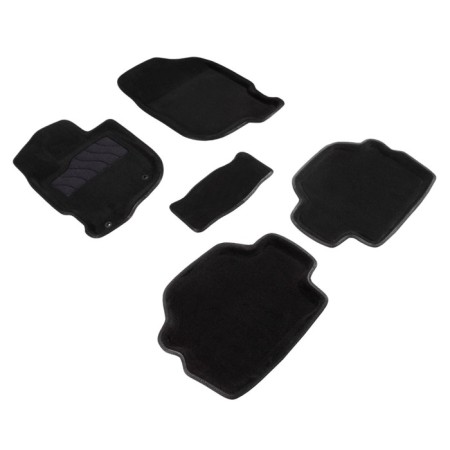 Pile rug for Mitsubishi Pajero Sport, 2008-2015, black