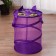 A basket for toys "owl", with handles and lid, 33 x 43 cm