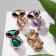 Brooch "cat" precious, color mix (indivisible packing 12 pcs., Price per pcs.)