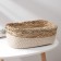 Basket for storage laid handmade Daulaan "Rita", 30 × 20 × 12.5 cm, brown color