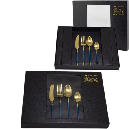 Set of cutting devices Lenardi, 24 items, blue color-2