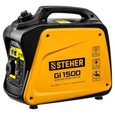 Inverter generator Steher GI-1500, 4 tons, 1 kW, 220 V, manual starter, 3 l, 12 kg