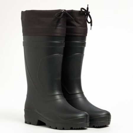 Male boots with insulation, black color, size 46-1