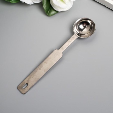 Spoon for melting waxy metal 14 grams 11.8x2.5 cm-2
