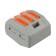 Universal terminal of QMS 222-413, 3-wire gray 0.08-2.5/4 mm² (50 pcs/union) rexant
