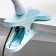 Lantres table lamp LED 3.5W USB Blue 8.8x11x47 cm Risalux