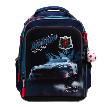 Frame backpack 39 x 29 x 17 cm, Across 640, filling: bag, blue ACR22-640-3-2