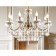 Suspicious classic chandelier with crystal Ambrella Light, Classic, TR4950, 8HE14, Bronze Color