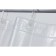 Bath curtains Meiwa Dice 182x182 cm, PVC, transparent