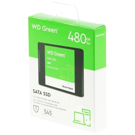 SSD 2 "Green 480 GB SATA III WDS480G3G3G0A-4