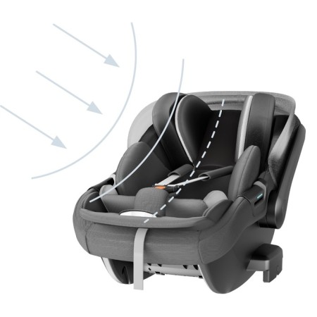 Auto-Luel Baby Inglesina Darwin Infant Recline, I-Size, group 0+ (0-13 kg), color Horizon Grey-4