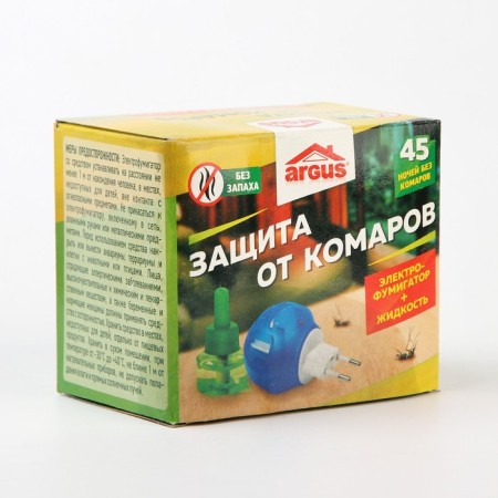A set of mosquitoes "Argus", without smell, fumigator+liquid, 30 ml-1