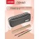 Penal soft, 1 department, 90 x 210 x 50 mm, voluminous, Devente Private, artificial leather, black 7025257