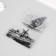 Stamp for creativity Silicon "Ship/Mill" 15x21x0.3 cm