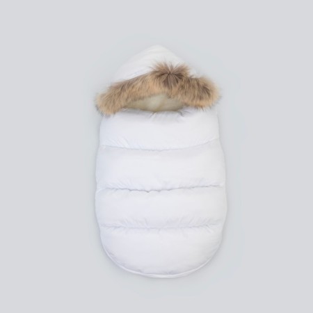 Set for discharge Winter Kinderlitto "Lapland", 5 items, height 56-62 cm, white color-1