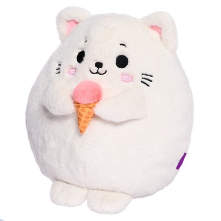 Soft toy "cat with ice cream", 35 cm-1