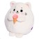 Soft toy "cat with ice cream", 35 cm