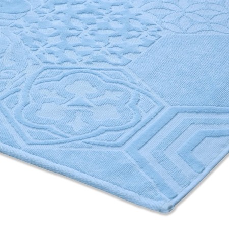 Trick Coramics towel Blue color, 70x130, 460g/m HL100%-1