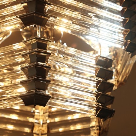 Suspended chandelier Arte Lamp Caravaggio A1059SP-9CC, E14, 9x40 W, 60x60x31 cm, chrome-3
