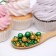 Sprinking confectionery with glitter "Brill": green, gold, 50 g