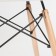 Cindy Next table (Mod, 70-80 MDF) Metal/MDF/Beech, White/Natural D70x75cm