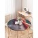 Tables on the table "Snowman", round, oxford, elastic band, size 120x120 cm, diameter 75-100 cm