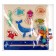 Frame insert 3 in 1 "Animal World" 22.5 × 22.5 × 0.7 cm, mix