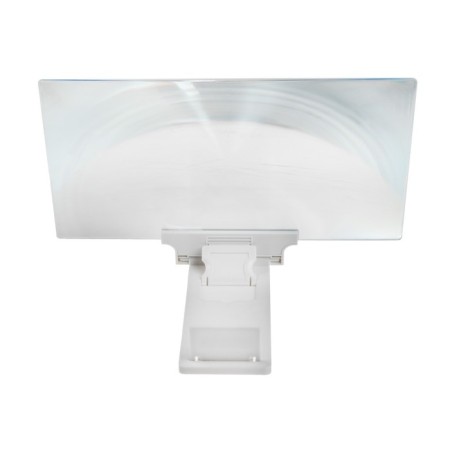 Value glass for the phone Luazon, 12 ", TV effect, folding, white-4