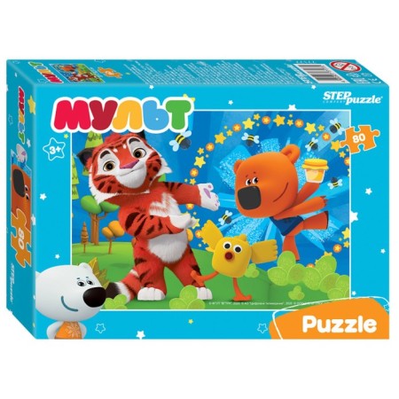 Puzzle "Mi-Mi-Mim", "Fairytale Patrol", 80 elements, mix-3