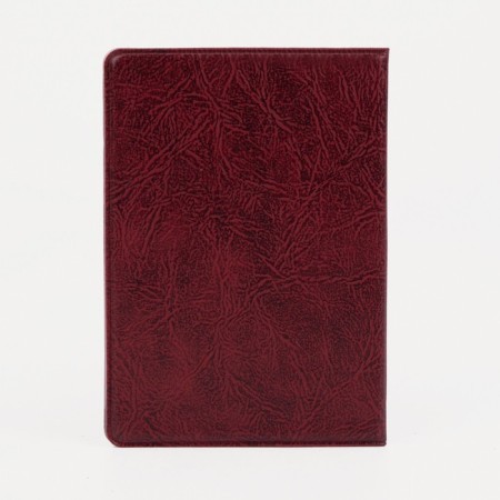 Cover for a pension certificate, burgundy color-1