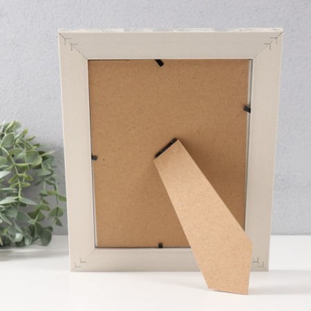Photo frame plastic 15x20 cm "arc" white 25.3x20.5 cm-3