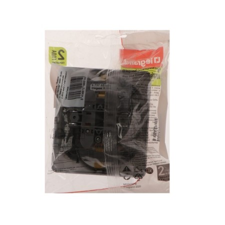 LEGRAND Inspiria socket, double, 2k+h, 16 A, 250 V, anthracite-3