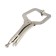 Hand tundra clamp, point capture, movable sponges, with a latch, 275 mm