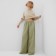 Women's pants minku: minku: safari mint color, size 52