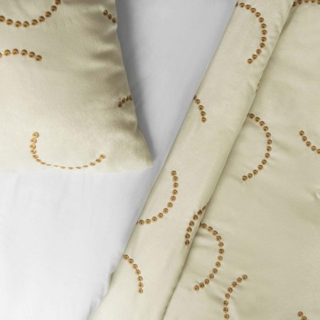 Cover with pillowcases "Jim", size 230x250 cm, milk color-2