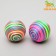 Textile ball "Street", 4.8 cm, mix of flowers