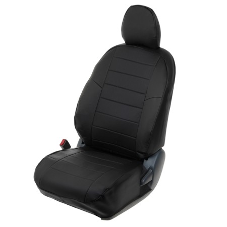 Autoshekhly for Kia Cee’d, 2012-2018, black, eco-leather, set