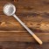 Shumovka for cauldron Uzbek 47cm, diameter 12cm, light wooden handle