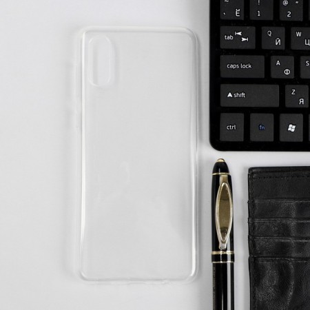 Ibox Crystal case for Samsung Galaxy A02, silicone, transparent
