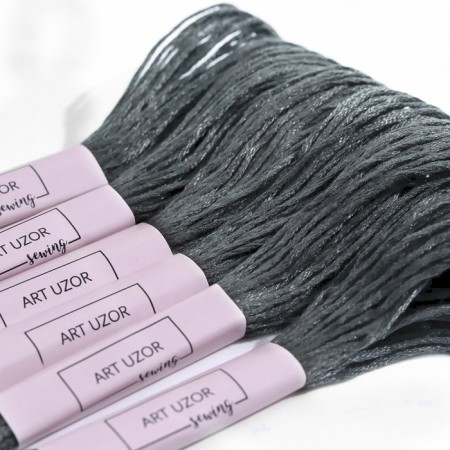 Muline threads, 8 ± 1 m, color gray No. 844-2