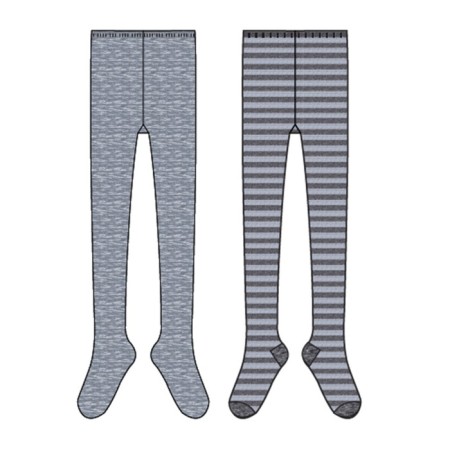 Tights for a boy, height 122-128 cm, 2 pairs-1