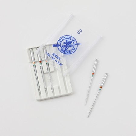 Needles for household sewing machines, for Jersey, No. 70, 5 pcs-1