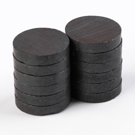 Magnet "Ring" set 12 pcs., Size 1 pc. - 1.5 cm, thickness: 3 mm-2