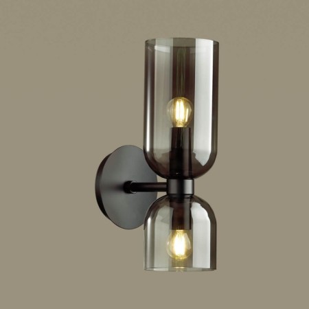 Bra Orinoco, 2x60W E14, black color, IP20-2