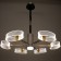 Chandelier 1698/6 LED 124W 3000-6000K silver 71x71x50 cm Bayerlux