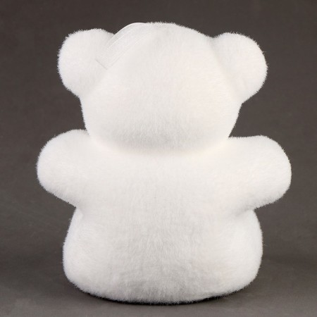 A toy made of foam "Bear" with a snowflake, 13 cm-2